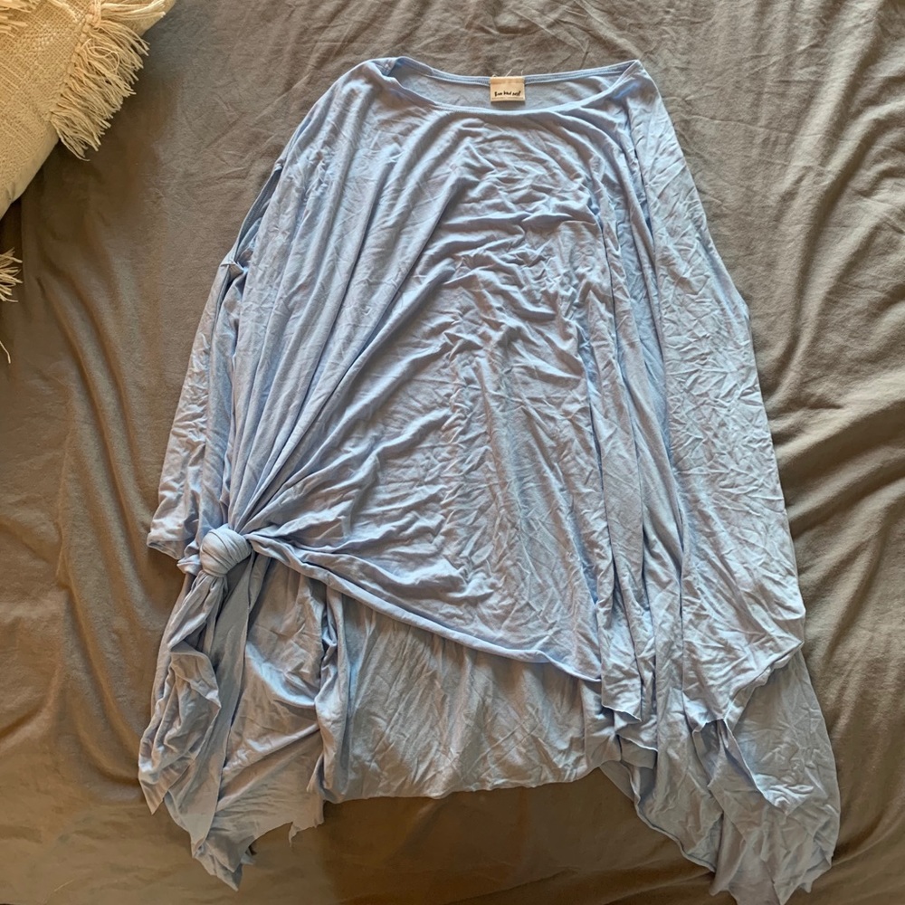 Light blue tunic dress